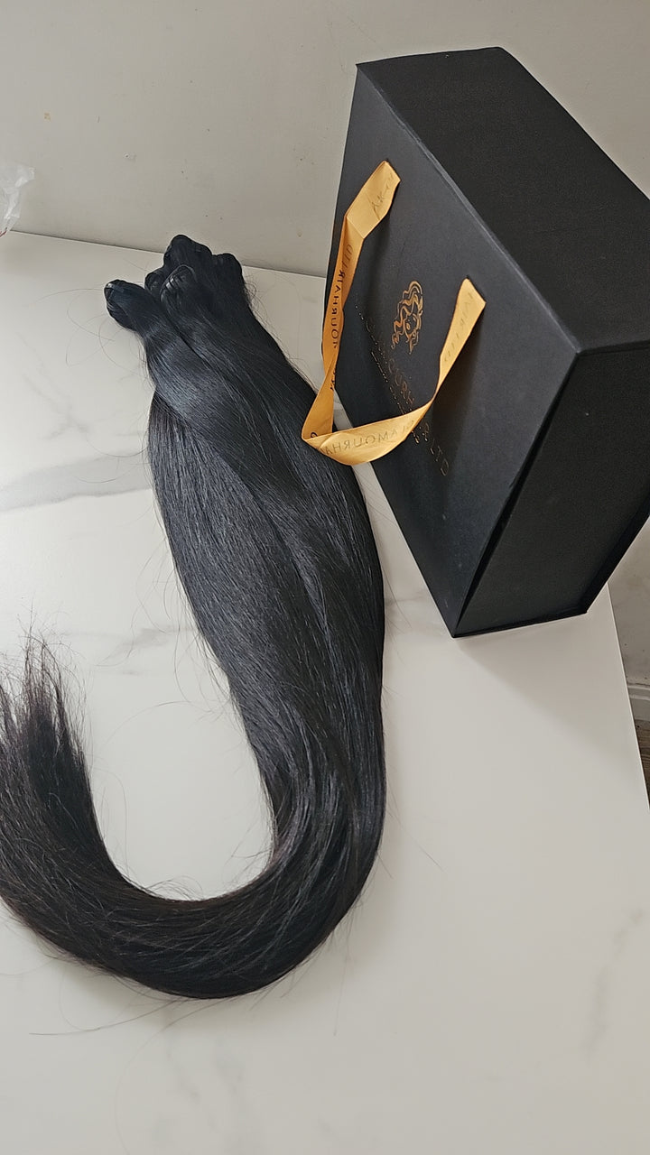 Raw Double Drawn Bundles Custom