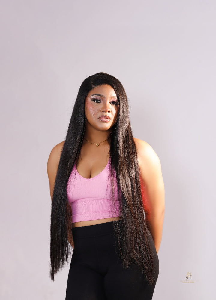 Island Babe- Raw Double Dawn Hair With a 5X5 HD Lace Closures